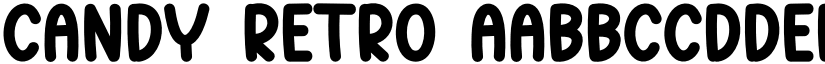 Candy Retro font download