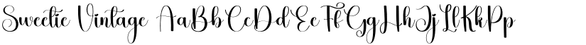 Sweetie Vintage font download