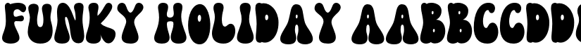 Funky Holiday font