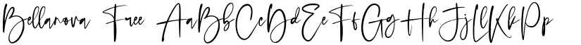 Bellanova Free font download