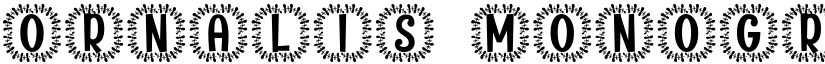 Ornalis Monogram font