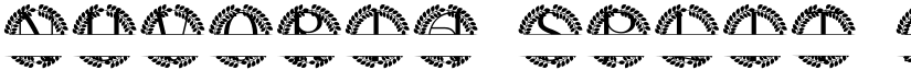 Nuvoria Split Monogram font