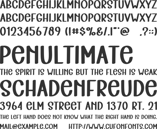 Halloween Weekend font preview