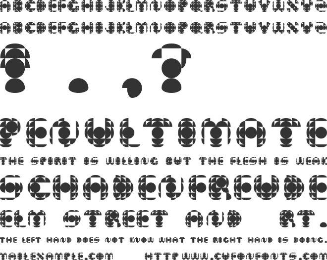 THE CBC font preview