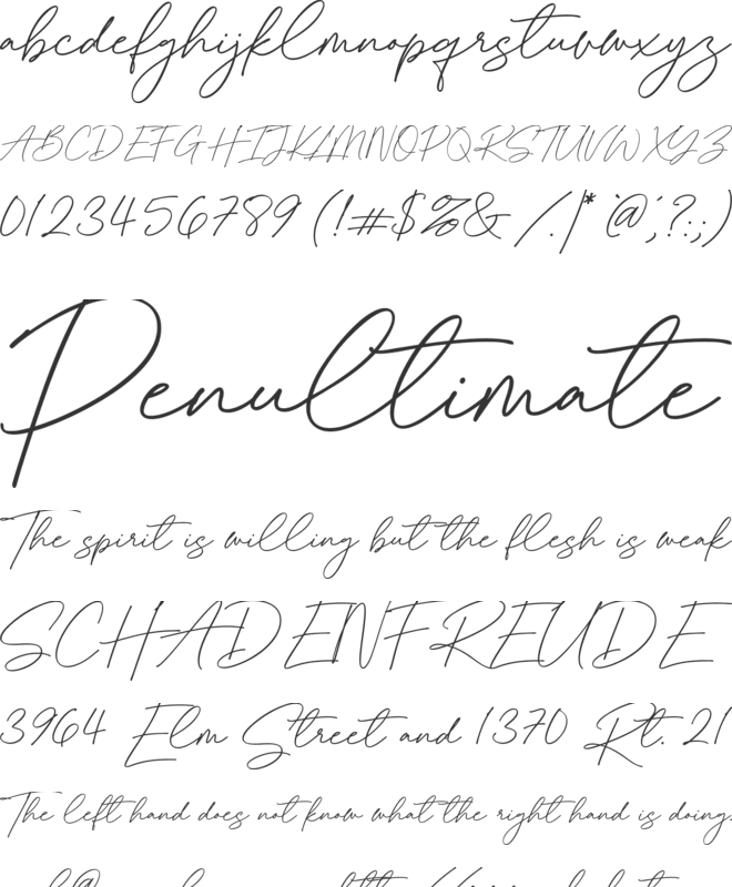 Starbound Alchemist font preview