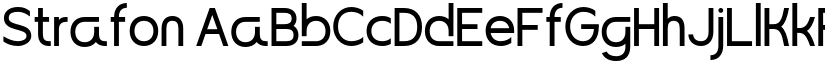 Strafon font