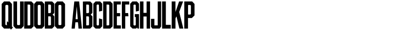 QUDOBO font download