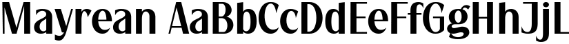 Mayrean font download