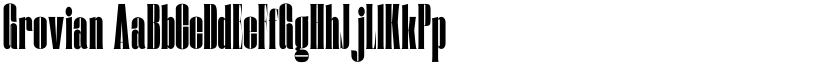 Grovian font download