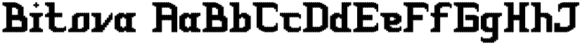 Bitova font download