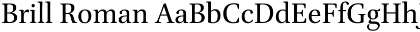 Brill font download