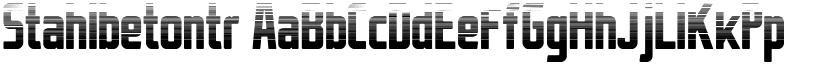 Stahlbetontr font