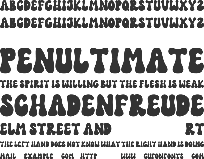 Retro Letter font preview