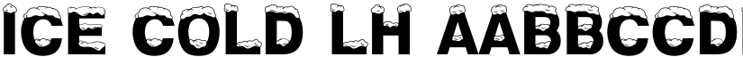 Ice Cold LH font