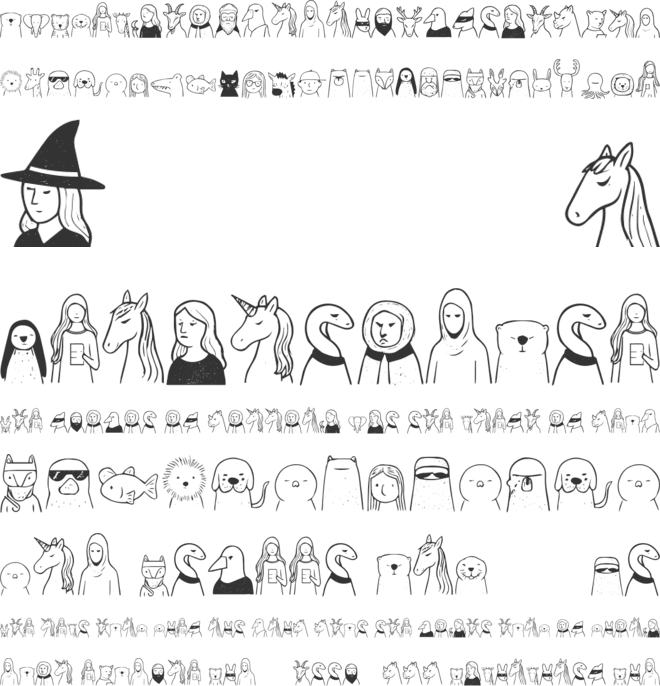 Munchpixed font preview