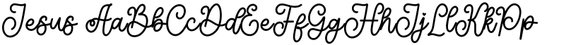 Jesus font