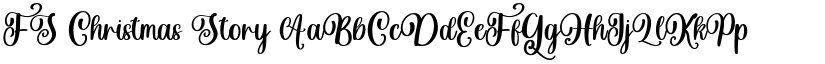 FS Christmas Story font