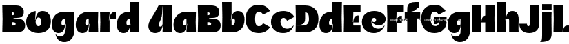 Bogard font download