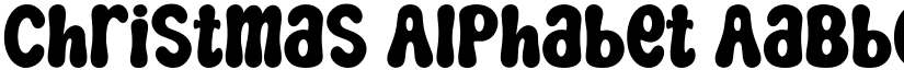 Christmas Alphabet font