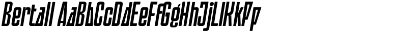 Bertall font download