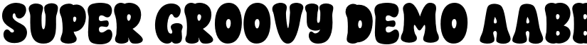 Super Groovy Demo font
