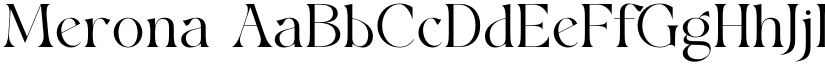 Merona font download