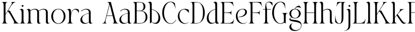Kimora font