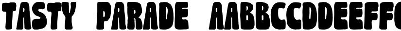 Tasty Parade font