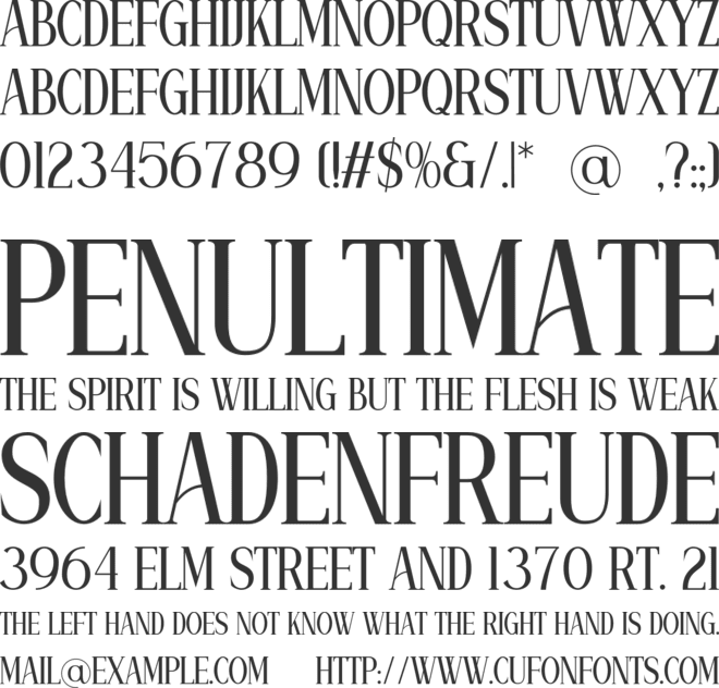 Marry Christmas font preview