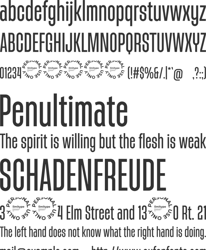 Lokanova Pro Sans Serif Font font preview