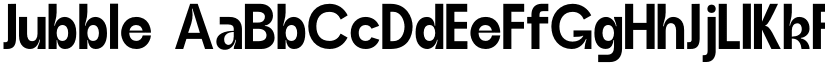 Jubble font download
