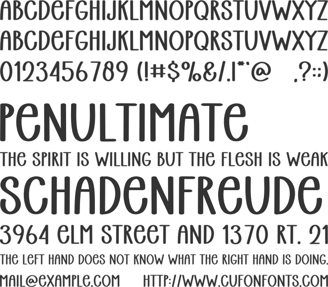 Magic Authentic font preview