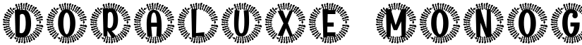 Doraluxe Monogram font download