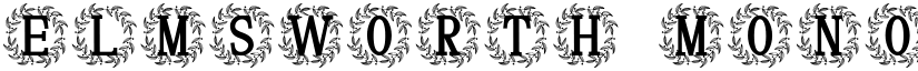 Elmsworth Monogram font