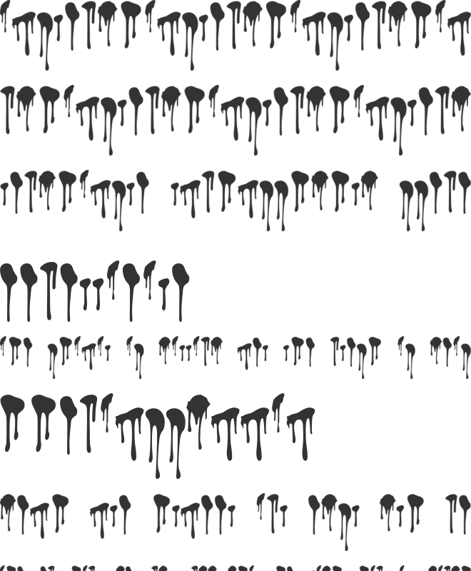 Bigdrop font preview