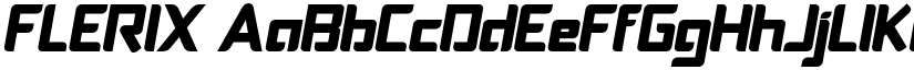 FLERIX font download