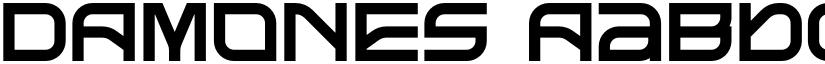 DAMONES font
