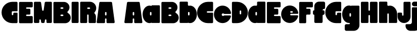 GEMBIRA font download
