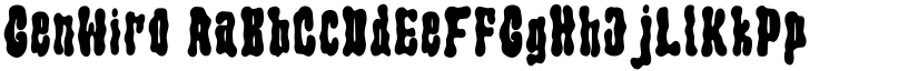 Genwiro font download