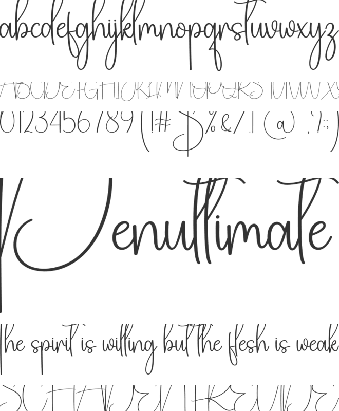 Someday font preview