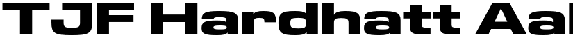 TJF Hardhatt font