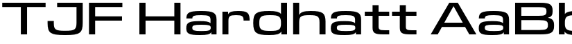 TJF Hardhatt font