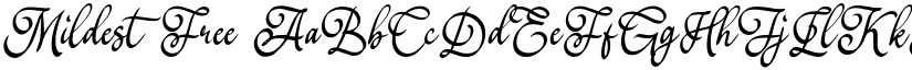 Mildest Free font