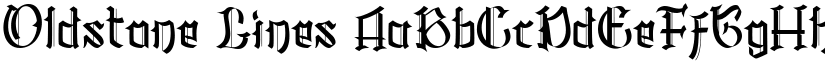 Oldstone Lines font download