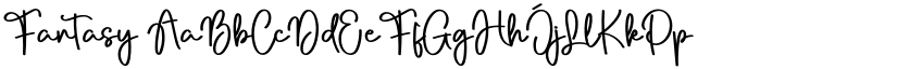 Fantasy font