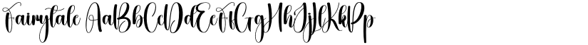 Fairytale font