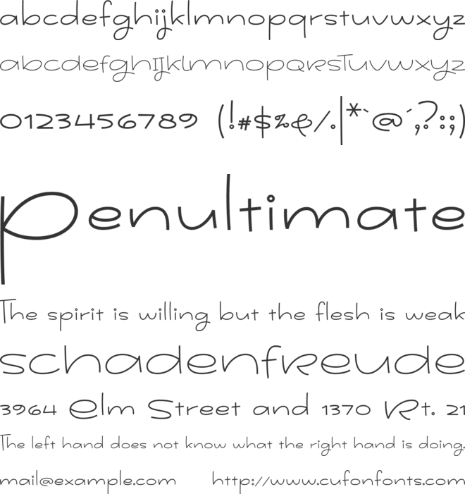 Youthing October Fourteen font preview