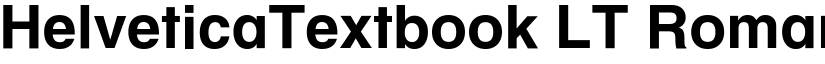 HelveticaTextbook LT Roman font download