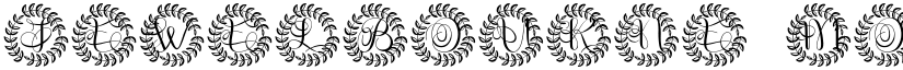 Jewelbourne Monogram font