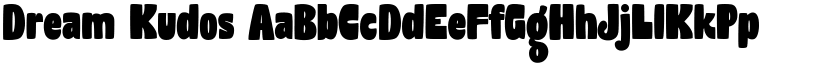 Dream Kudos font